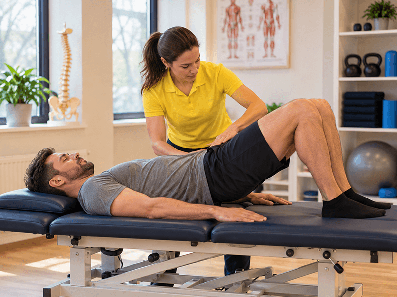 Individualni rad fizioterapeuta sa zaposlenim u INVERNO centru