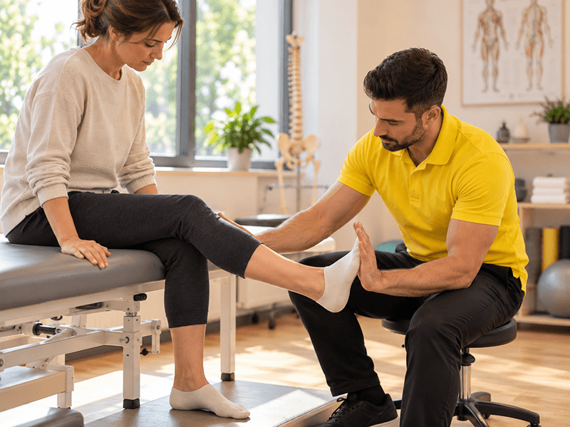 Individualni rad fizioterapeuta sa zaposlenim u INVERNO centru