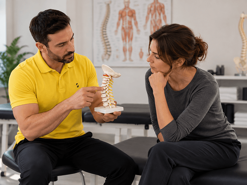 Individualni rad fizioterapeuta sa zaposlenim u INVERNO centru