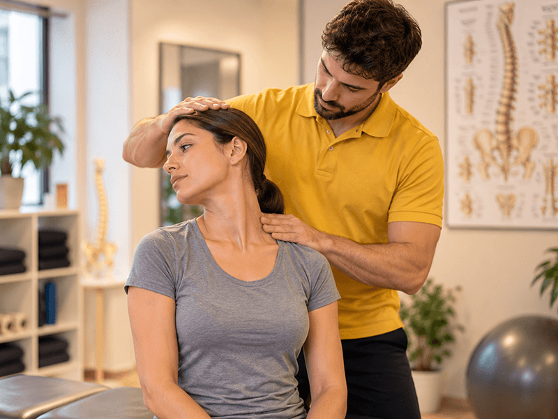 Individualni rad fizioterapeuta sa zaposlenim u INVERNO centru