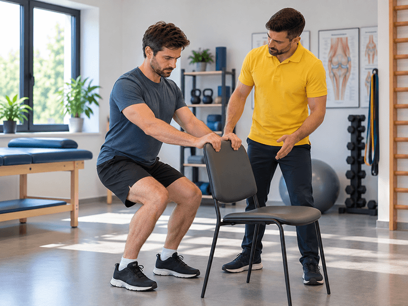 Individualni rad fizioterapeuta sa zaposlenim u INVERNO centru