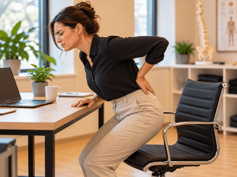 Individualni rad fizioterapeuta sa zaposlenim u INVERNO centru