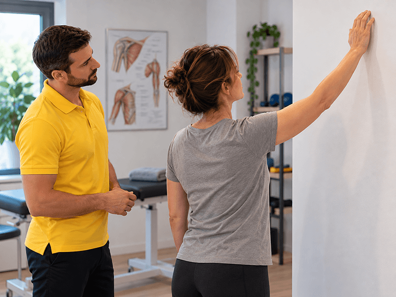 Individualni rad fizioterapeuta sa zaposlenim u INVERNO centru